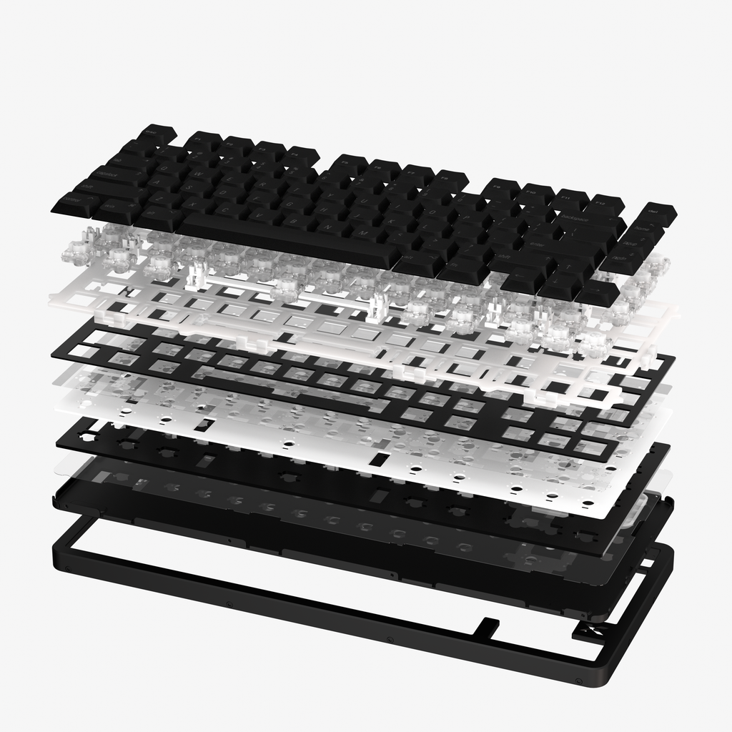 XVX L75 Air Low-Profile Wireless RGB Keyboard