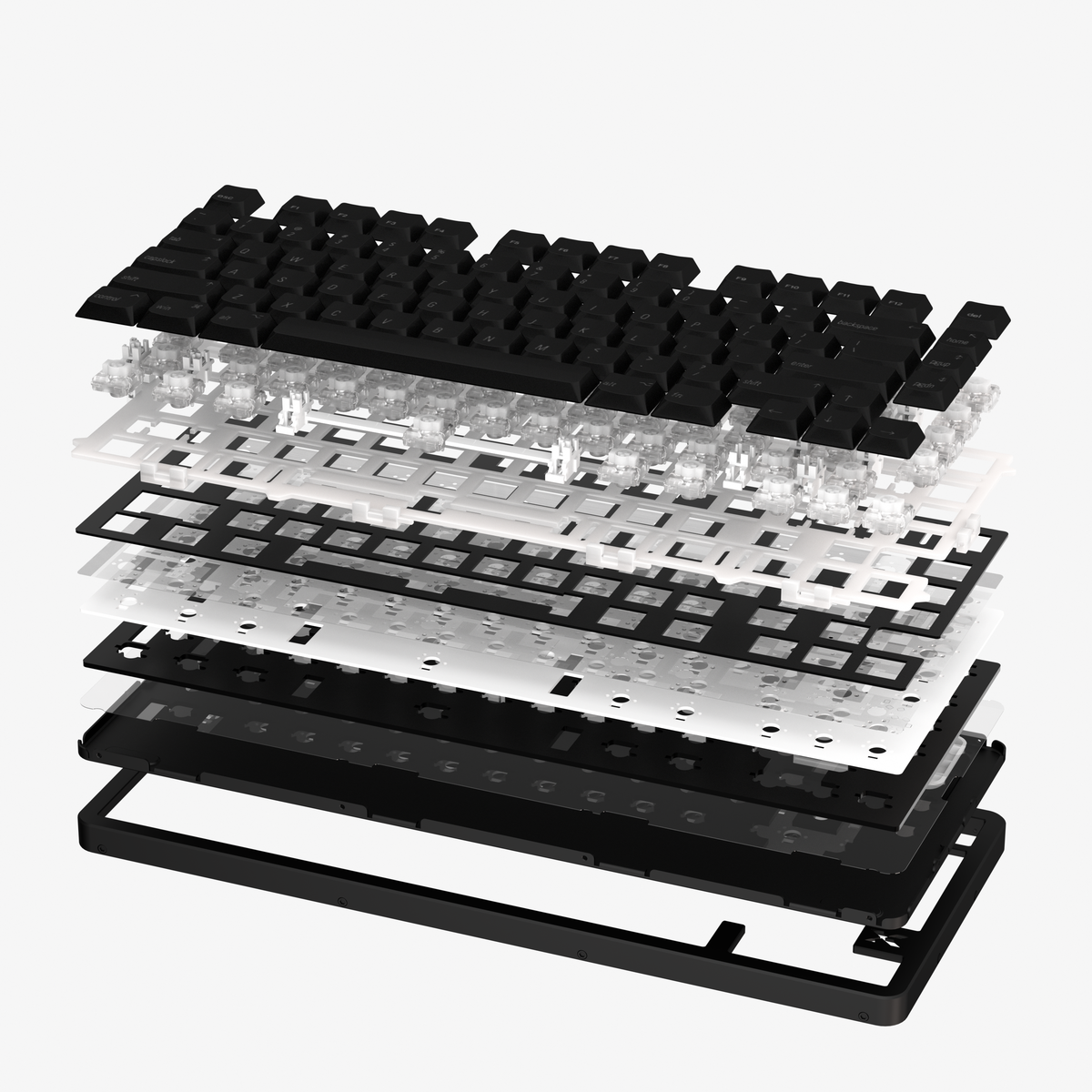 XVX L75 Air Low-Profile Wireless RGB Keyboard