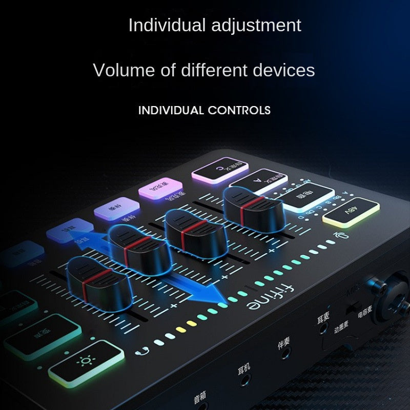 Fifine SC3 Streaming Sound Card