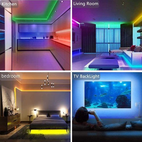 5050 RGB LED Strip Lights with Controller