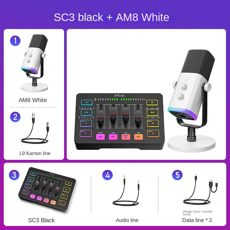 Fifine SC3 Streaming Sound Card