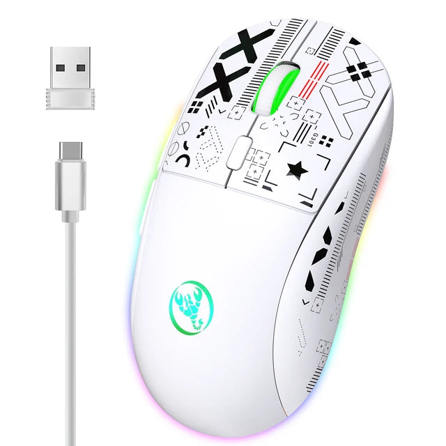 hxsj T90 Wireless RGB Gaming Mouse