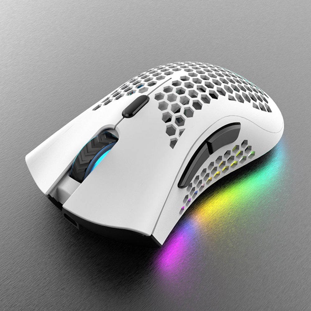 Honeycomb Lightweight Wireless RGB Gaming Mouse