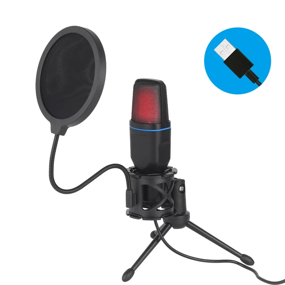 RGB USB Gaming Microphone
