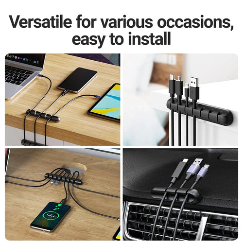 Adhesive Desk Cable Clips