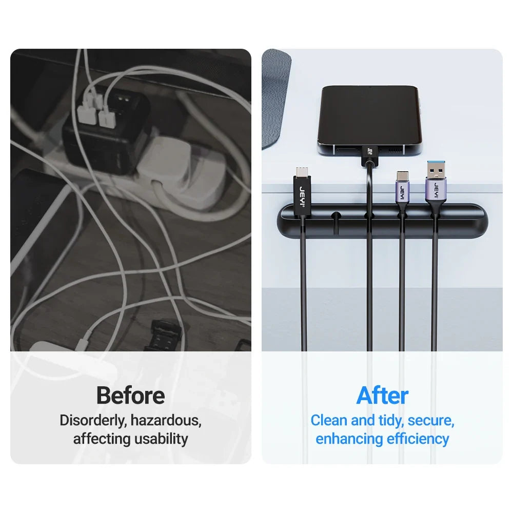 Adhesive Desk Cable Clips